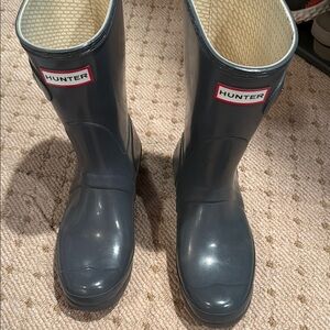 Hunter Gray Rain Boots